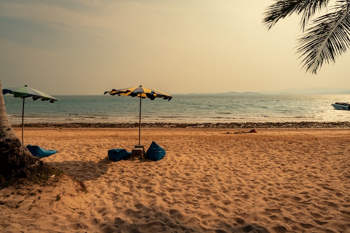 Beach at golden hour
