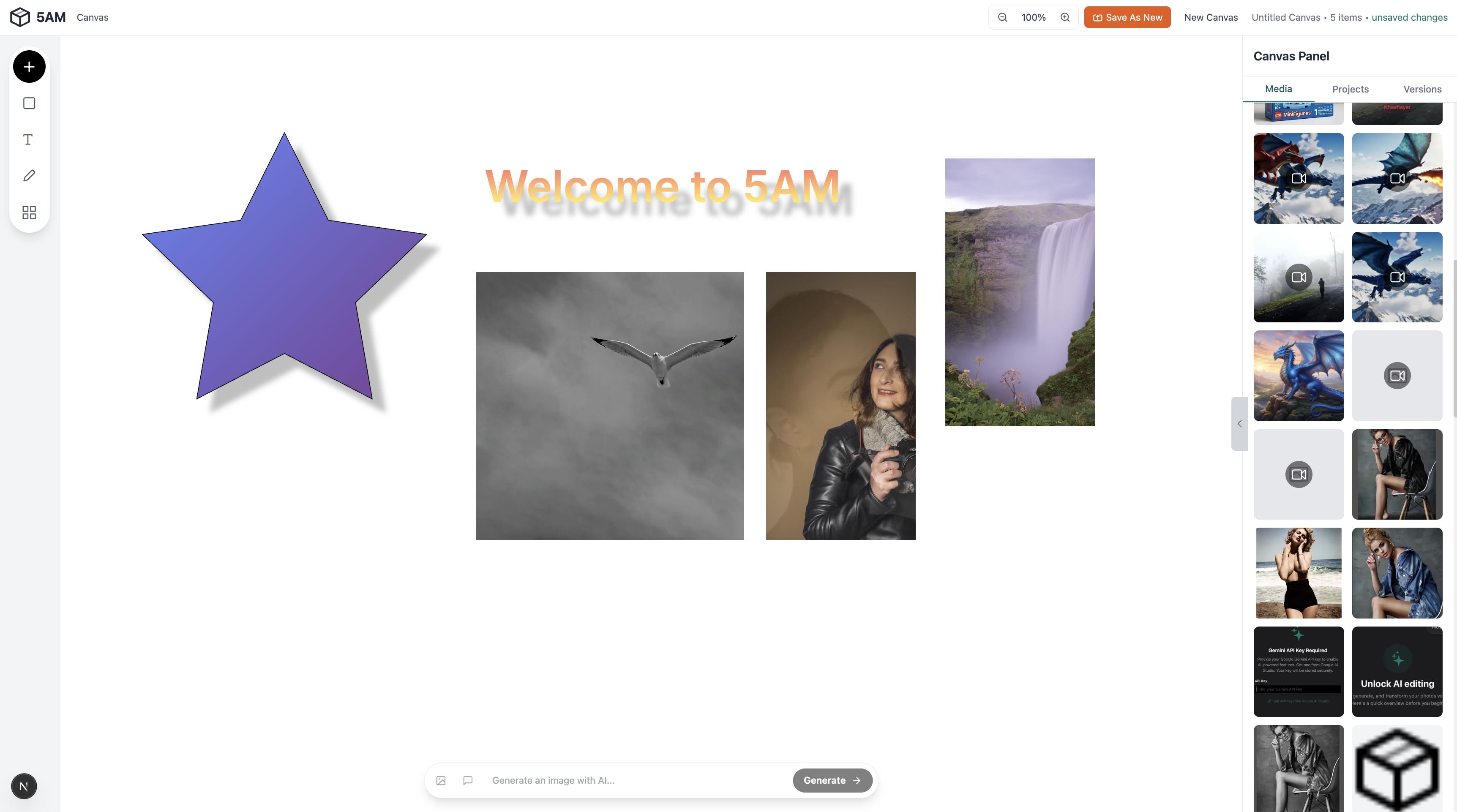 Canvas Editor demo