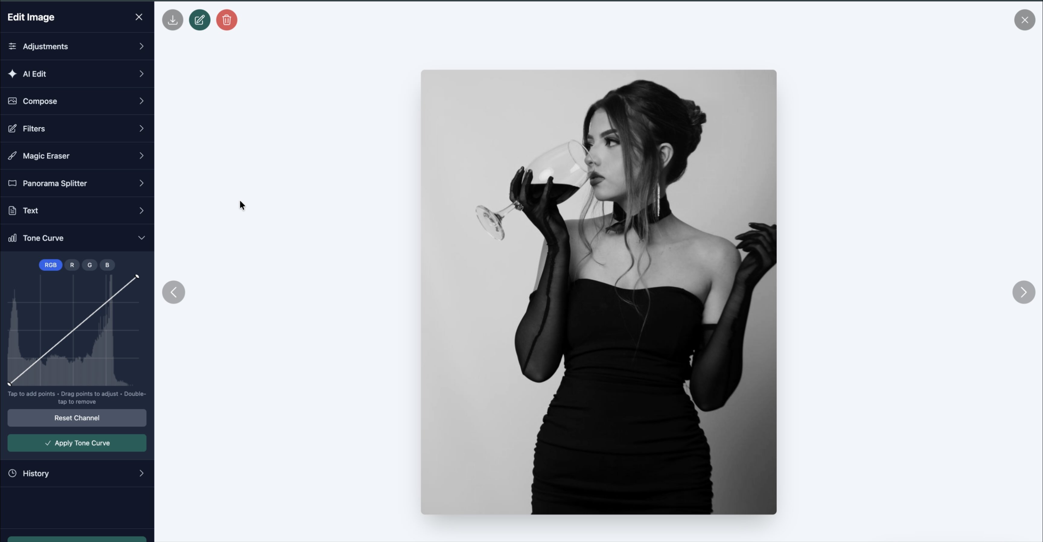 Photo Editor demo