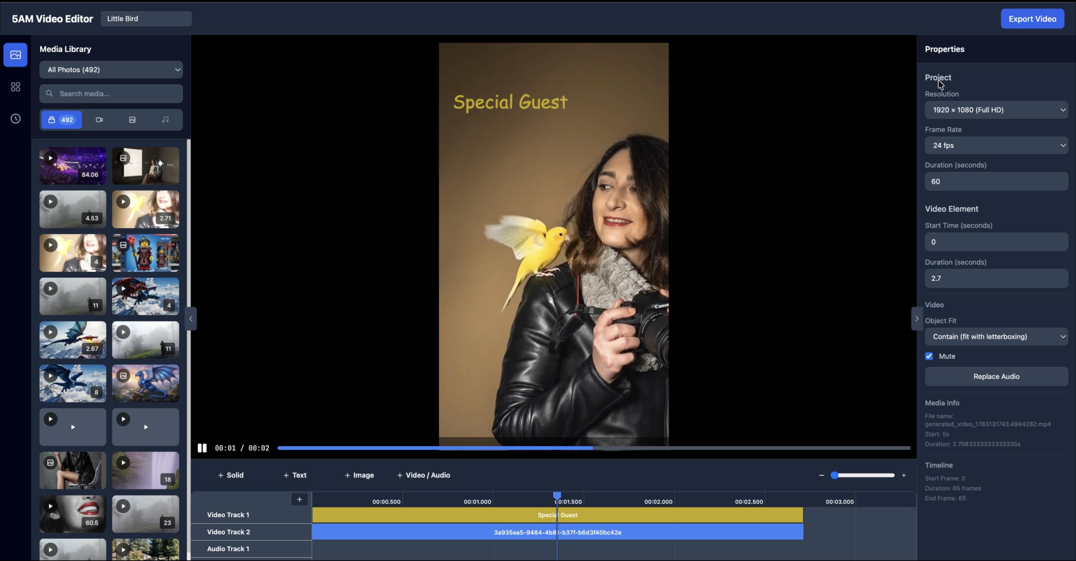 Video Editor demo